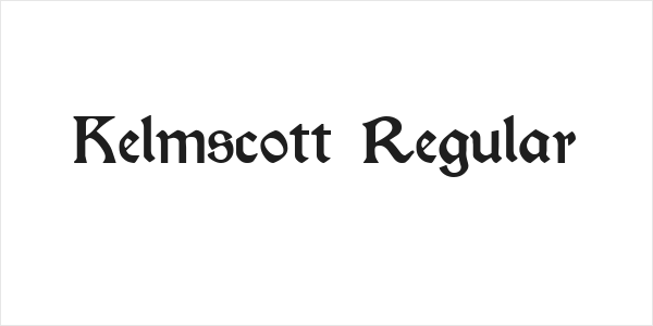 Kelmscott Regular Logo