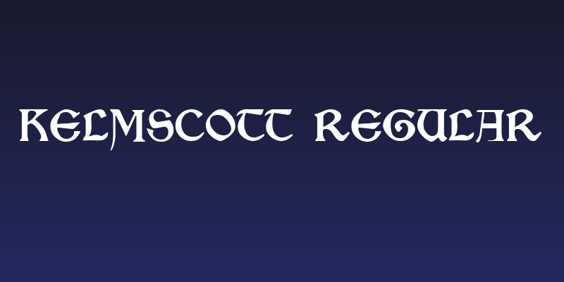 Kelmscott Regular Social Header
