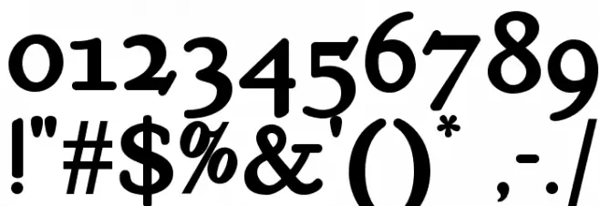 Kelmscott Roman NF Bold Font OTHER CHARS