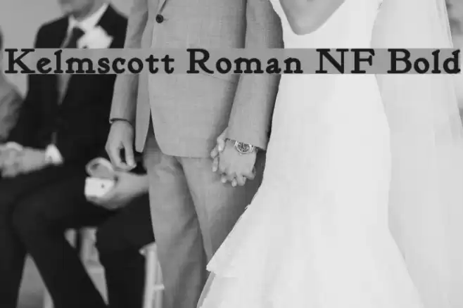 Kelmscott Roman NF Bold Font examples