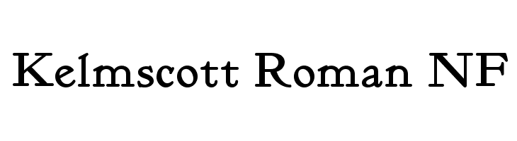 Kelmscott Roman NF Font