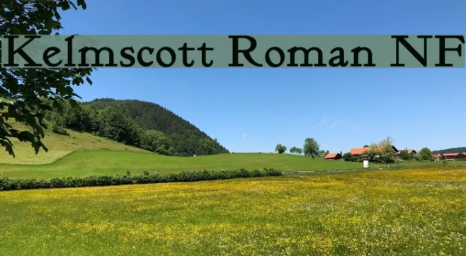 Kelmscott Roman NF Example 2