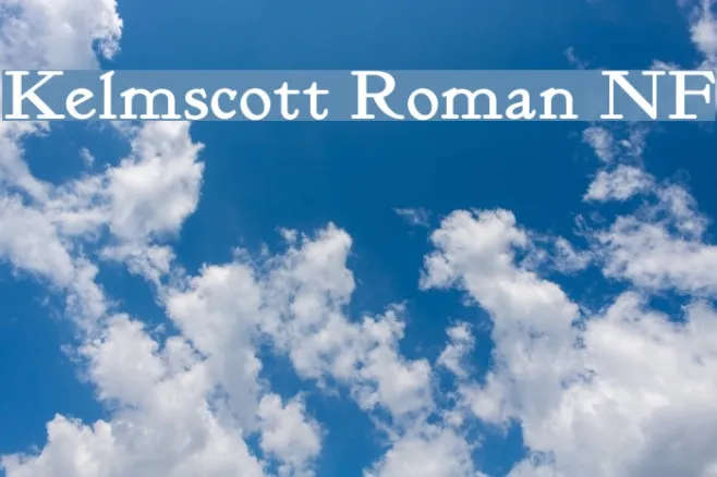 Kelmscott Roman NF Example 3