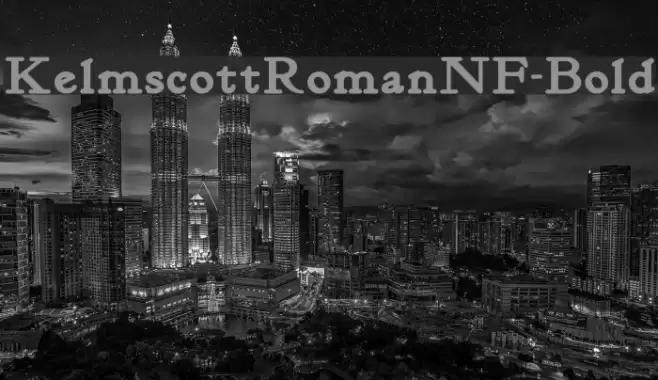 KelmscottRomanNF-Bold Font examples