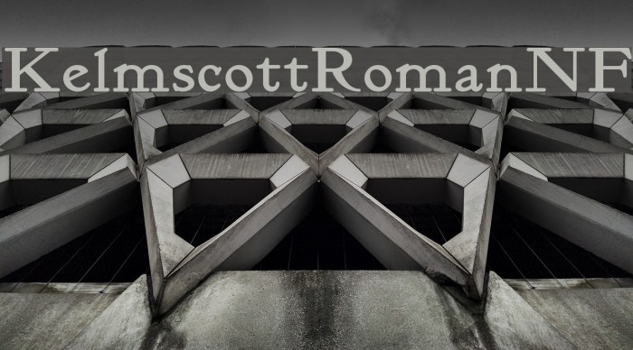KelmscottRomanNF Font examples