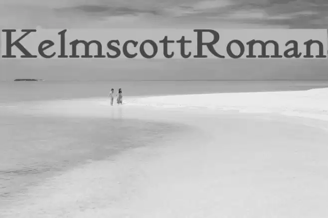 KelmscottRoman Font examples
