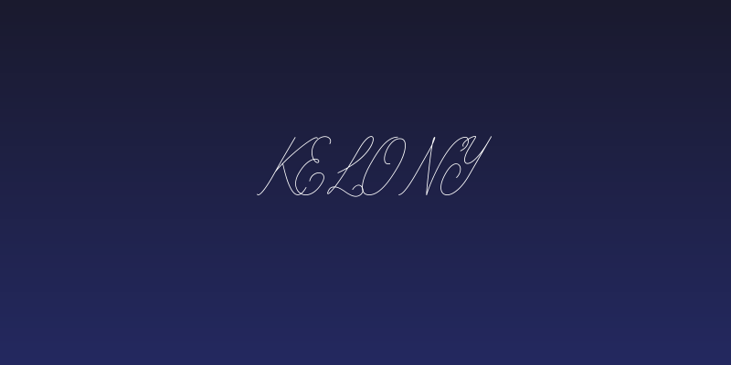 Kelony Social Header