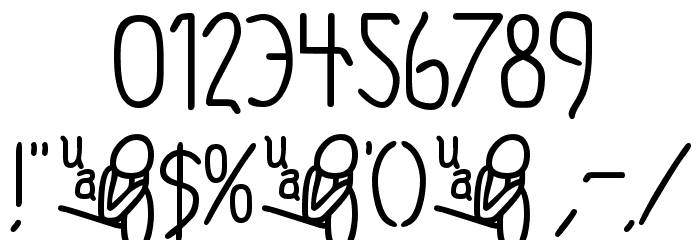 Kelp Ban Font OTHER CHARS
