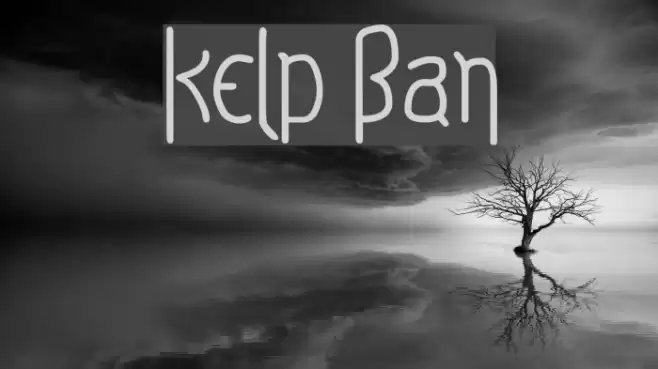 Kelp Ban Fonte examples