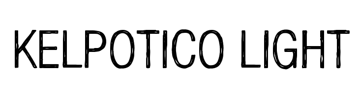 Kelpotico Light  नि: शुल्क फ़ॉन्ट्स डाउनलोड