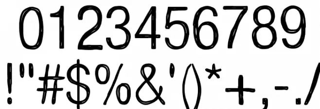 Kelpotico Light Font OTHER CHARS