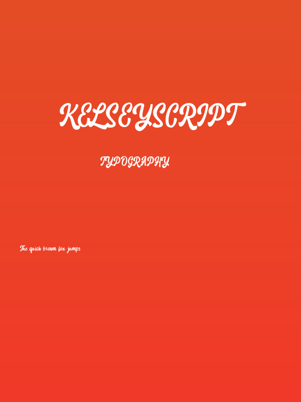KelseyScript Poster