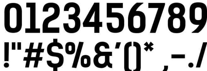 KelsonSans-Bold Font OTHER CHARS