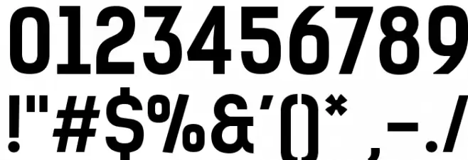 KelsonSans-BoldBG Font OTHER CHARS