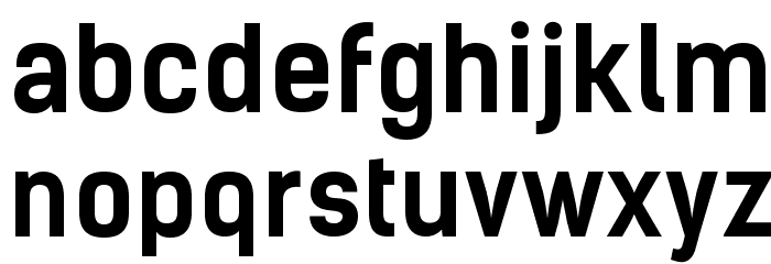 KelsonSans-BoldBG Font LOWERCASE