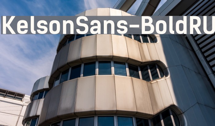 KelsonSans-BoldRU Font examples