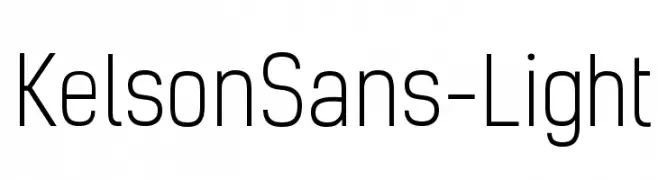 KelsonSans-Light  لخطوط تنزيل