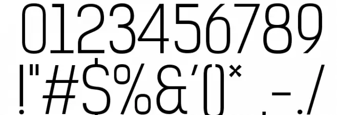 KelsonSans-Light Font OTHER CHARS