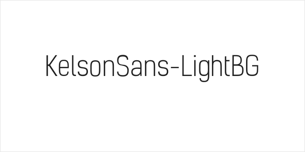 KelsonSans-LightBG Logo