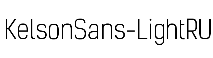 KelsonSans-LightRU Font