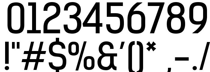 KelsonSans-Regular Font OTHER CHARS