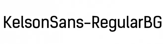 KelsonSans-RegularBG  Free Fonts Download