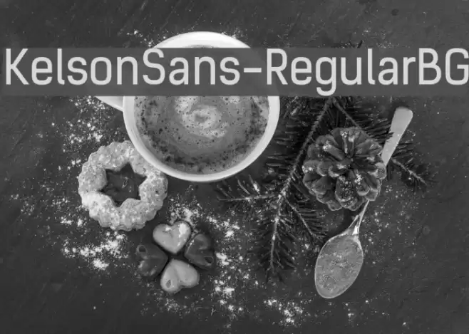 KelsonSans-RegularBG Font examples