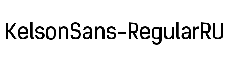 KelsonSans-RegularRU  Frei Schriftart Herunterladen