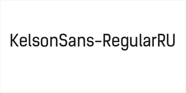 KelsonSans-RegularRU Logo