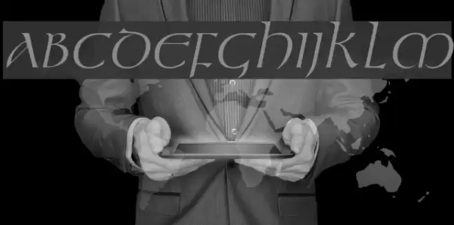 Kelt Italic Font examples