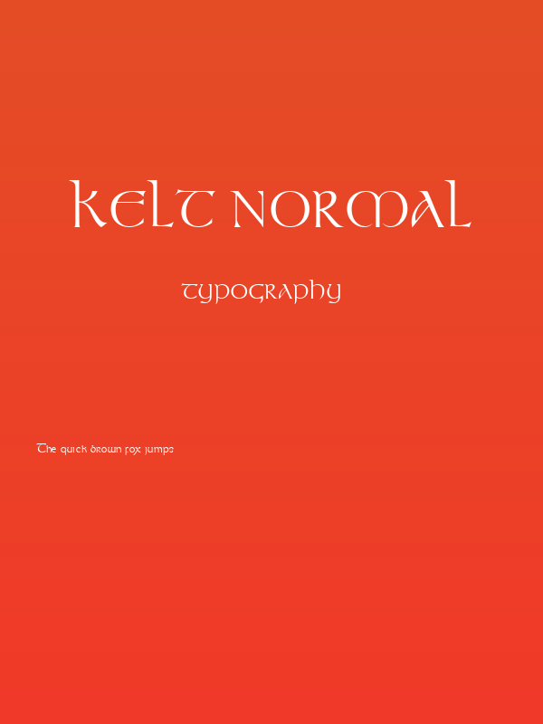 Kelt Normal Poster