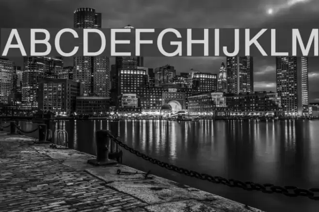 Kelvetica Nobis Font examples