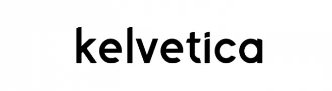 Kelvetica  免费字体下载