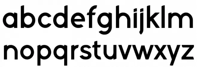 Kelvetica Schriftart Groß