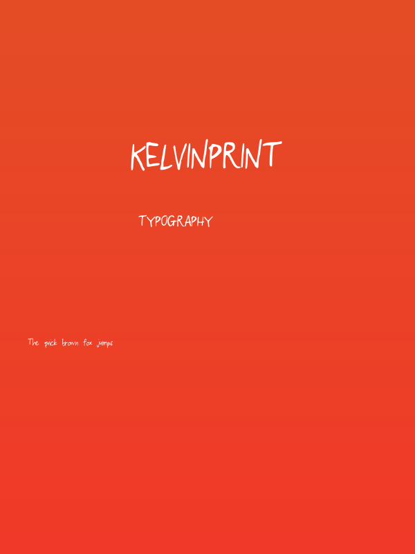 KelvinPrint Poster