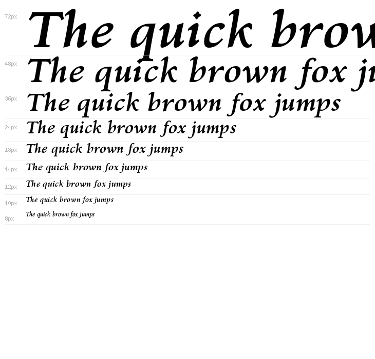 Kelvinch Bold Italic Waterfall