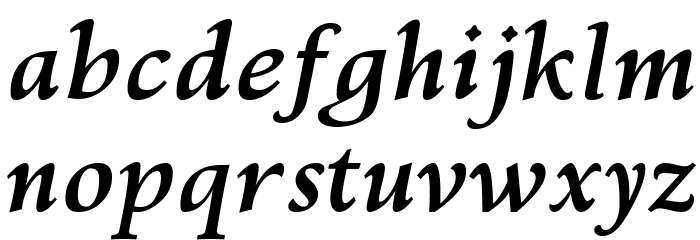 Kelvinch Bold Italic Font LOWERCASE