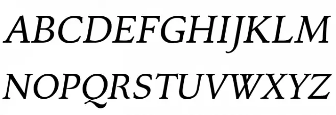 Kelvinch Italic Шрифта ВЕРХНИЙ