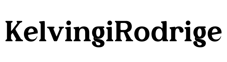 Kelvingi Rodrige  Frei Schriftart Herunterladen