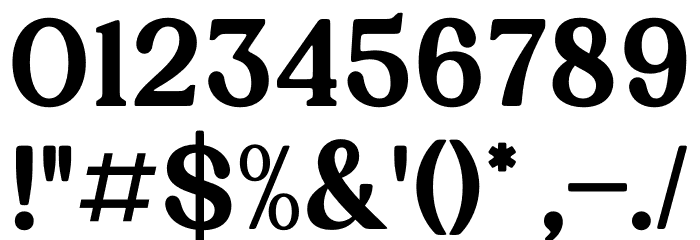 Kelvingi Rodrige Font OTHER CHARS