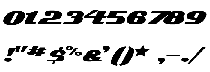 Kelvinized Normal Font OTHER CHARS