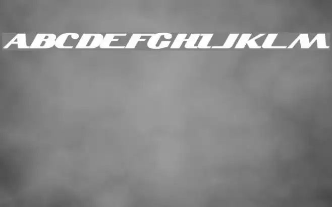 Kelvinized Normal Font examples