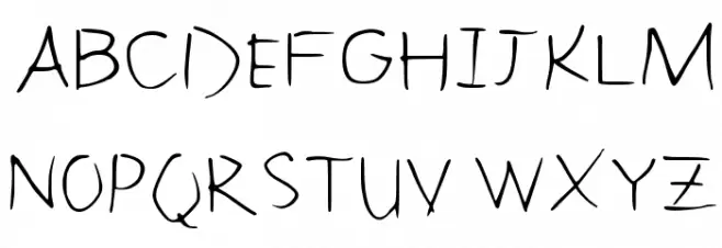 Kelvin's handwriting Medium Шрифта ВЕРХНИЙ