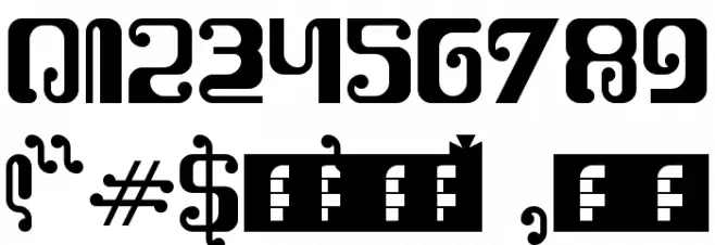 Kemasyuran Jawa Regular Font OTHER CHARS