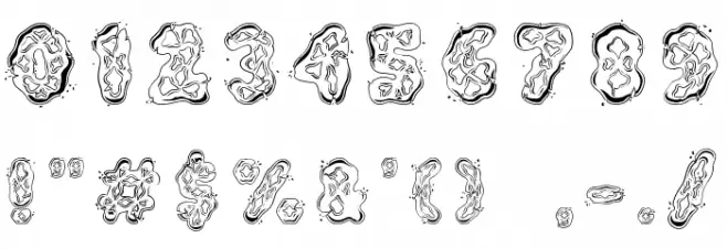 Kembang Goyang Font OTHER CHARS