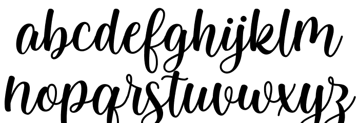Kembara Cinta Font LOWERCASE