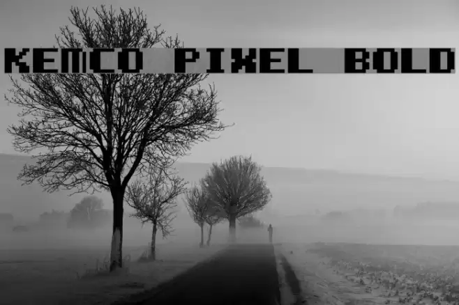 Kemco Pixel Bold Font examples