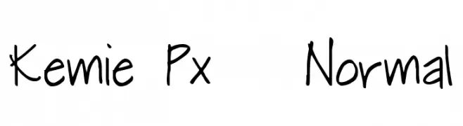 Kemie Px   Normal  Fuentes Gratis Descargar