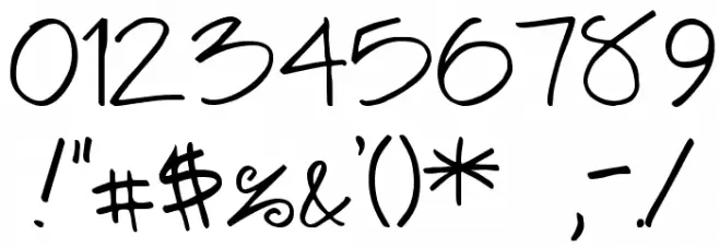 Kemie Px   Normal Font OTHER CHARS