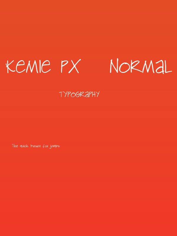 Kemie Px   Normal Poster